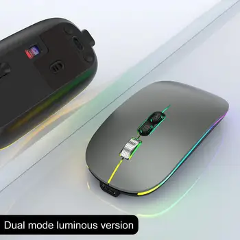 1 Set Mouse Optic Profesional Lungă De Viață A Bateriei Ergonomic Accesorii De Calculator Mouse-Ul Fără Fir Mouse-Ul De Birou