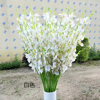10buc /Lot Flori Artificiale Acasă DIY Decorare Partid Decor Gradina de Orhidee
