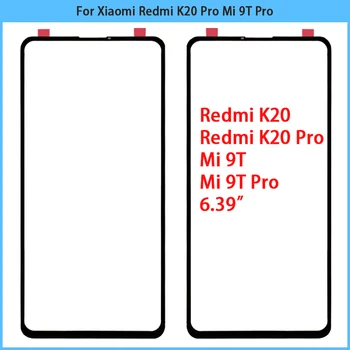 10buc Pentru Xiaomi Redmi K20 Pro Touch Ecran LCD Frontal Exterior Panou de Sticlă Lentile Pentru Xiaomi Redmi Mi 9T Pro Touchscreen Acoperi Replac