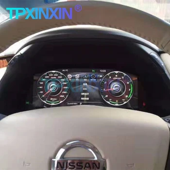 13.6 Android9 tabloul de Bord Instrument de Afișare Pentru NISSAN PATROL Y62 2010+ Metru de Ecran GPS Auto Navi Digital de Bord Virtual Cockpit