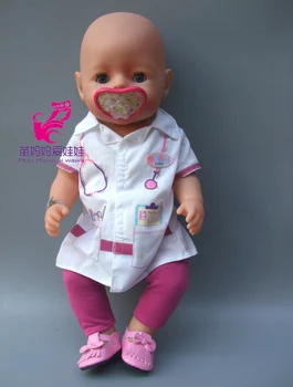 18-inch papusa 7cm piele Pantofi Roz se Potrivesc pentru 43CM Păpuși pentru copii sneacker Renăscut Baby Doll