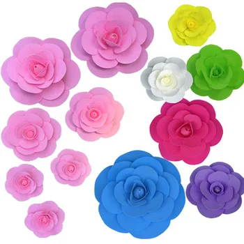 20 CM Artificiale Spuma de Flori de Trandafir Festivă a Afișa Fereastra de Flori Pentru Nunta Decoratiuni Xmas Transport Gratuit