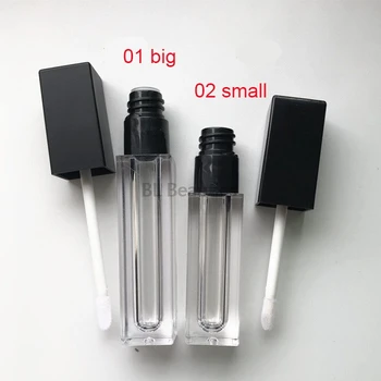 500pcs/lot Nou de Sosire Mini 5ml Gol Luciu de Buze Sticla DIY Lip Glaze Container Cosmetice Sticle Returnabile Sticla
