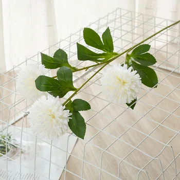 55cm 2piese Simulare de sfat mic Crizantema decor de Nunta flori Artificiale Podea de flori în camera de zi decor acasă