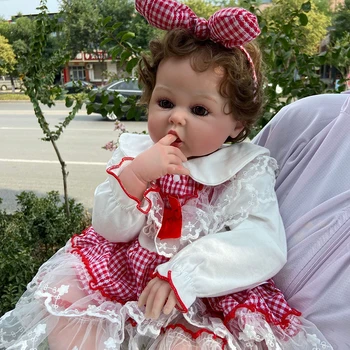 60CM Vasele de Sange Vopsea Piele Moale de Silicon Renăscut Baby Doll Real Cârpă Atinge Corpul Bebe Papusa Jucării pentru Fata Ziua de nastere Cadou