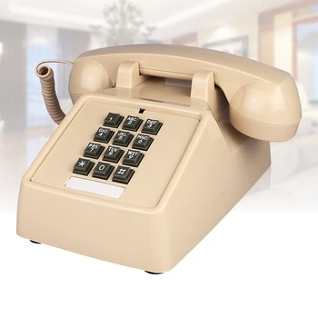 Antic Telefoane Butonul De Apelare Cu Fir, Telefon Fix Clasic De Epocă, Acasă, De Afaceri De Telefon, Telefoane Fixe Decorative