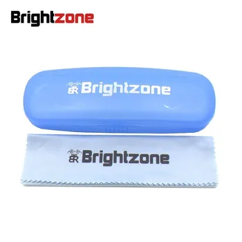 Brightzone 9 Culoare Albastra Anti-Raze De Lumină Rimess Cadru Bărbați Metal Spectacol Pliabil Picior Optice Calculator Pentru Femei Ochelari De Optometrie