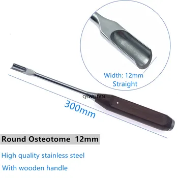 Din oțel inoxidabil Osteotoame Ortopedie Osteotoame os dalta cutitul la Os Veterinar animale de companie instrumente Chirurgicale