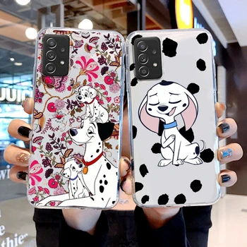 Disney Arta Drăguț Dalmatians Transparent Caz de Telefon Pentru Samsung A73 A72 A71 A53 A51 A52 A42 A33 A32 A23 A22 A21S A13 A12 A03 5G