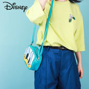 Disney Minnie Original Nou Umăr Oblic Geanta Brand de Lux pentru Copii Geanta de Umar Mare Capacitate de Moda Student Oblic Sac