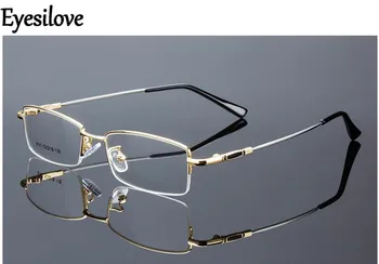 Eyesilove super light metal Terminat ochelari miopie bărbați femei Miop cu Ochelari baza de prescriptie medicala ochelari de gradul -0.50 la -6.00