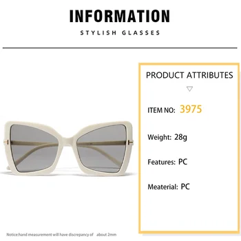 Fashioin Epocă ochelari de Soare pentru Femei Tendința de Supradimensionare Pătrat Ochelari de Soare Brand de Lux de Design Bărbați ochelari de Soare Nuante UV400 Ochelari