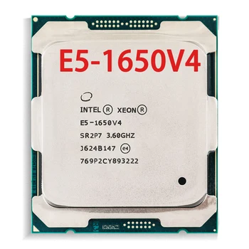 Intel Xeon CPU E5-1650V4 E5 1650V4 SR2P7 3.60 GHz Cu 6 Nuclee 15M SmartCache 140W LGA 2011-3