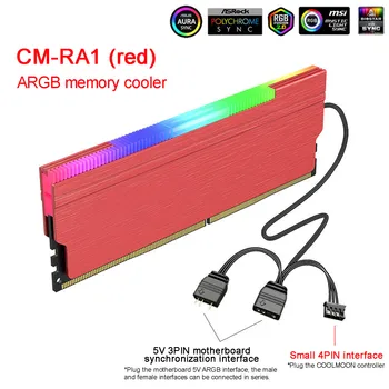 Memorie Cooler radiator de Răcire Desktop Memorie Disipare a Căldurii Pad radiatorul Cooler Pentru Joc PC DDR1 / DDR2 / DDR3 / DDR4 /