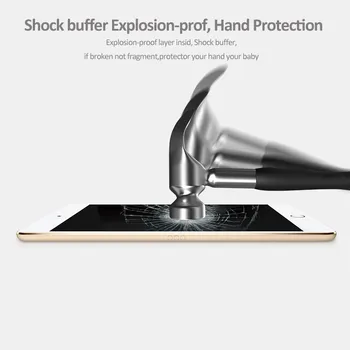 Pentru iPad 9.7 Noi 2017 2018, Aer 1 2, Pro 9.7 inch de Înaltă Calitate 9H Temperat Pahar Ecran Protector Protector Guard Film
