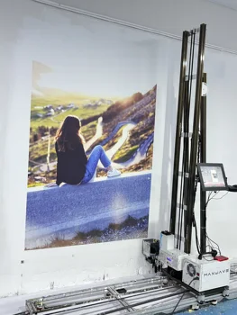 Portabil Nou Automată 3D Perete Vertical Printer Direct La Perete Pictura Murala Mașină de Preț