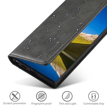 Portofel din Piele de Caz Pentru Samsung Galaxy S23 S22 S21 FE S20 Ultra S10E S9 S8 Plus Nota 9 10 Plus 20 Ultra A72 A52 5G Flip Cover