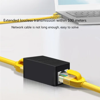 RJ45 Feminin Ethernet Net Conector Cuplaj Extender Plug