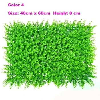 Simulate de plante perete verde gazon, plantare gazon artificial din material plastic artificial gazon fundal verde decor de perete