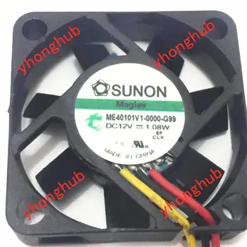 SUNON ME40101V1-0000-G99 DC 12V 1.08 W 3-Sârmă 40x40x10mm Server Ventilatorului de Răcire