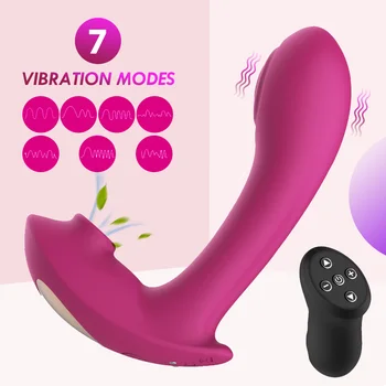 Telecomanda Wireless Clitoris cu Vibrator Supt alăptați la Sân G-Spot Vagin Stimulator Vibratoare Jucarii Sexuale Pentru Femei Masturbator