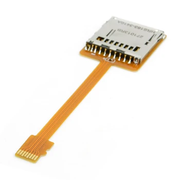 Zihan Jimier 10cm Micro SD TF Card de Memorie Kit de sex Masculin la SD Feminin Extensia Plat Moale FPC Extender Cablu