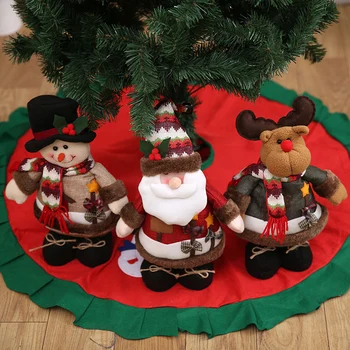 Zilue 1buc/Lot Crăciun Decor Papusa Cadou Consumabile Moș Crăciun Elan om de Zăpadă Consumabile Petrecere de Crăciun Păpușă de Crăciun Festivalul de Decor