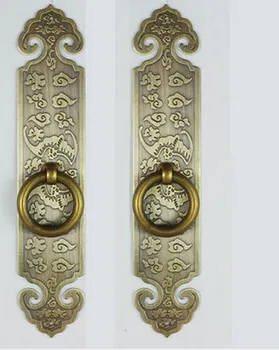 01 accesorii de Mobilier Chinezesc antic cupru clasic mâner sertar se ocupă de cabinetul mânerul ușii