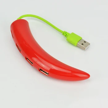 4 Port USB Hub USB 2.0 pentru Laptop, Windows, Tableta, PC, USB de Mare Viteză 2.0 4 Porturi HUB Splitter Adaptor, Rosu, Verde