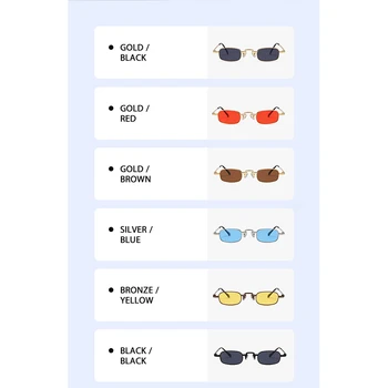 AEVOGUE ochelari de Soare Femei Pătrat Retro de Metal Clasic de Ochelari de Soare Pentru Barbati Ochelari Cadru UV Rama de Ochelari Barbati AE1319