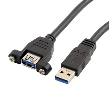CYDZZihan USB 3.0, Montare pe Panou, de sex Feminin la Masculin UN MF Cablu de Extensie