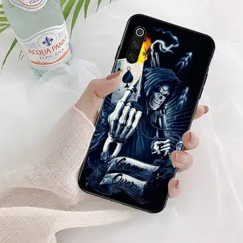 Grim Reaper Craniu Schelet Telefon Caz pentru Xiaomi mi 5 6 8 9 10 lite pro SE Amesteca 2s 3 F1 Max2 3