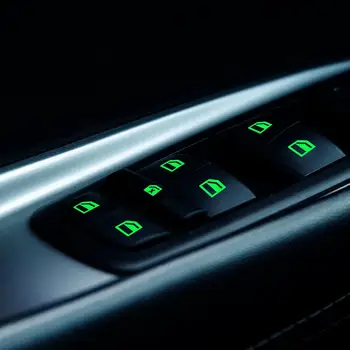 Luminos Masina Ferestre, Uși, Autocolante, Decal Universal Lift Butonul De Reparații Auto Styling Exterior Personală Piese Auto Autocolante Decorare