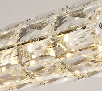Moderne de Cristal lumini de Perete LED Living Fundal Tranșee de Perete Lux Lampă de Noptieră Nou Tip de Cristal Oglindă, Lampă de Iluminat