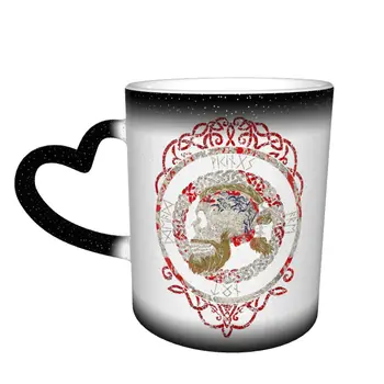 Schimbare culoare Cana în Cer Vikingii Nu Sunt Mort Vikingii Y Epocă R339 Ceramice sensibile la Căldură Cupa Amuzant Noutate cești de Cafea