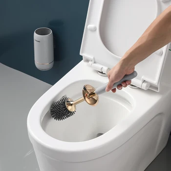 Silicon Stea Perie Wc Montat pe Perete de Wc Toaleta Modernă Nordic Baie, Toaletă Perie de Curățare Hardware brosse wc Acasă de Prindere